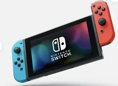 Nintendo Switch Neon-Rot/Neon-Blau (neue Edition) – mit Code LEVELUP25 