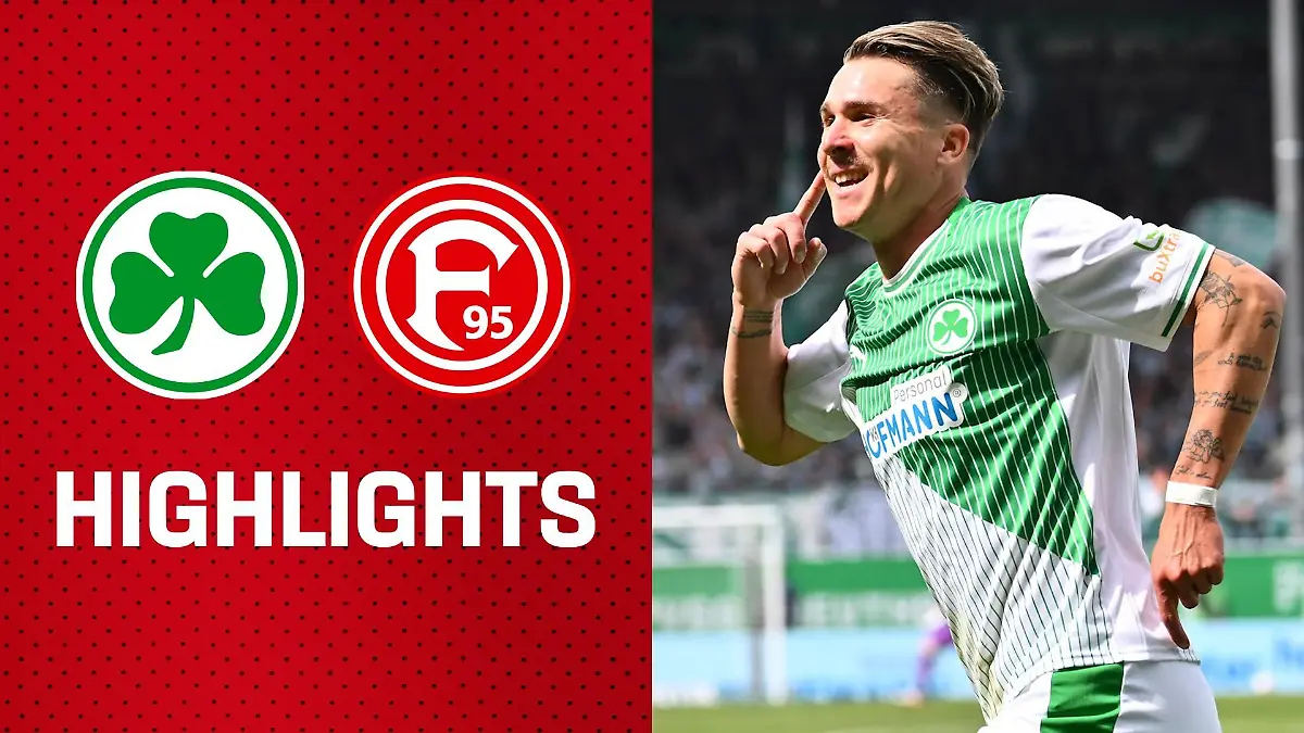 Fortuna am Ende: Fürth schießt Düsseldorf runter