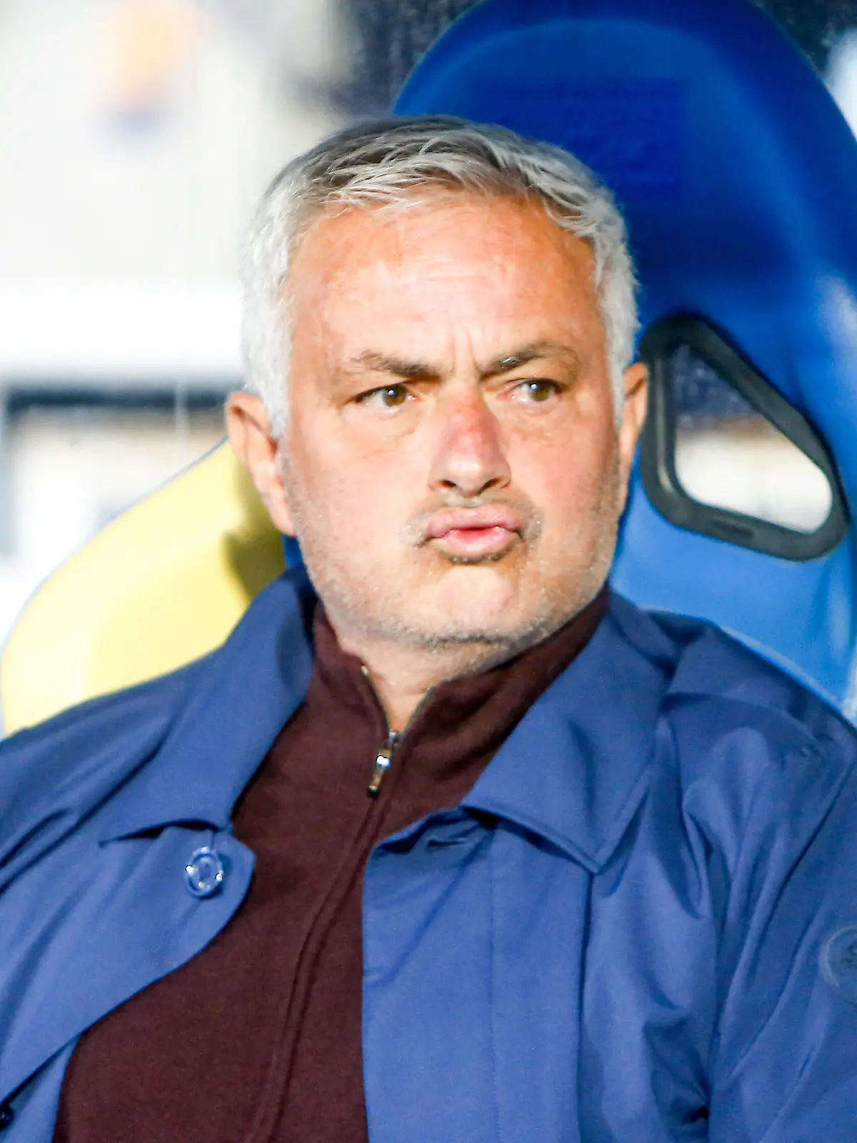Jose Mourinho, head coach of SL Benfica, during the Primeira Liga match between GD Estoril Praia and SL Benfica at Estadio Antonio Coimbra da Mota in Estoril, Portugal, on May 16, 2026. (Photo by Valter Gouveia/NurPhoto)