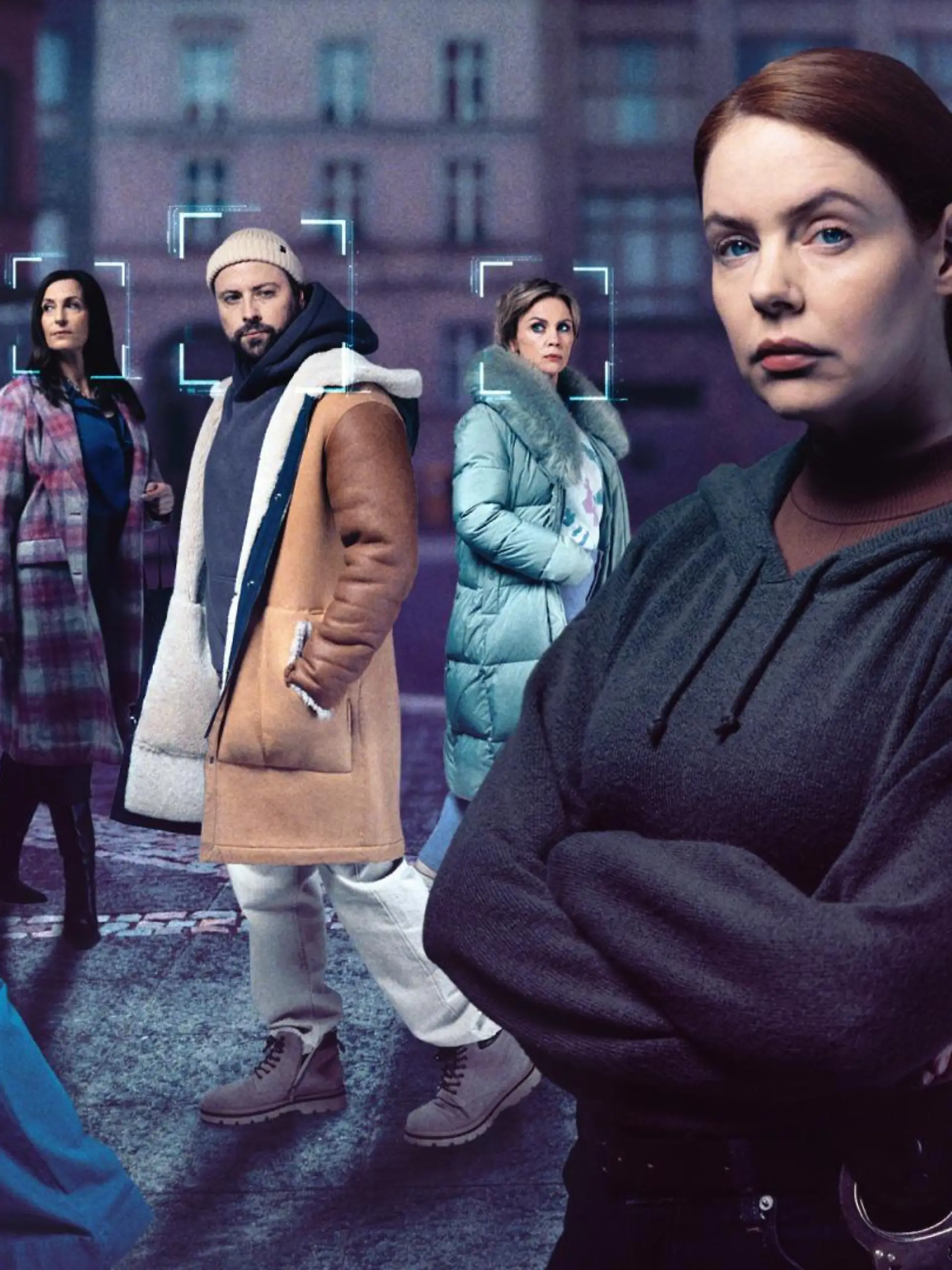 Von links: Jo Gerner (Wolfgang Bahro), Matilda (Anna-Katharina Fecher), Laura (Chryssanthi Kavazi), Katrin (Ulrike Frank), John (Felix von Jascheroff), Yvonne (Gisa Zach), Toni (Olivia Marei)