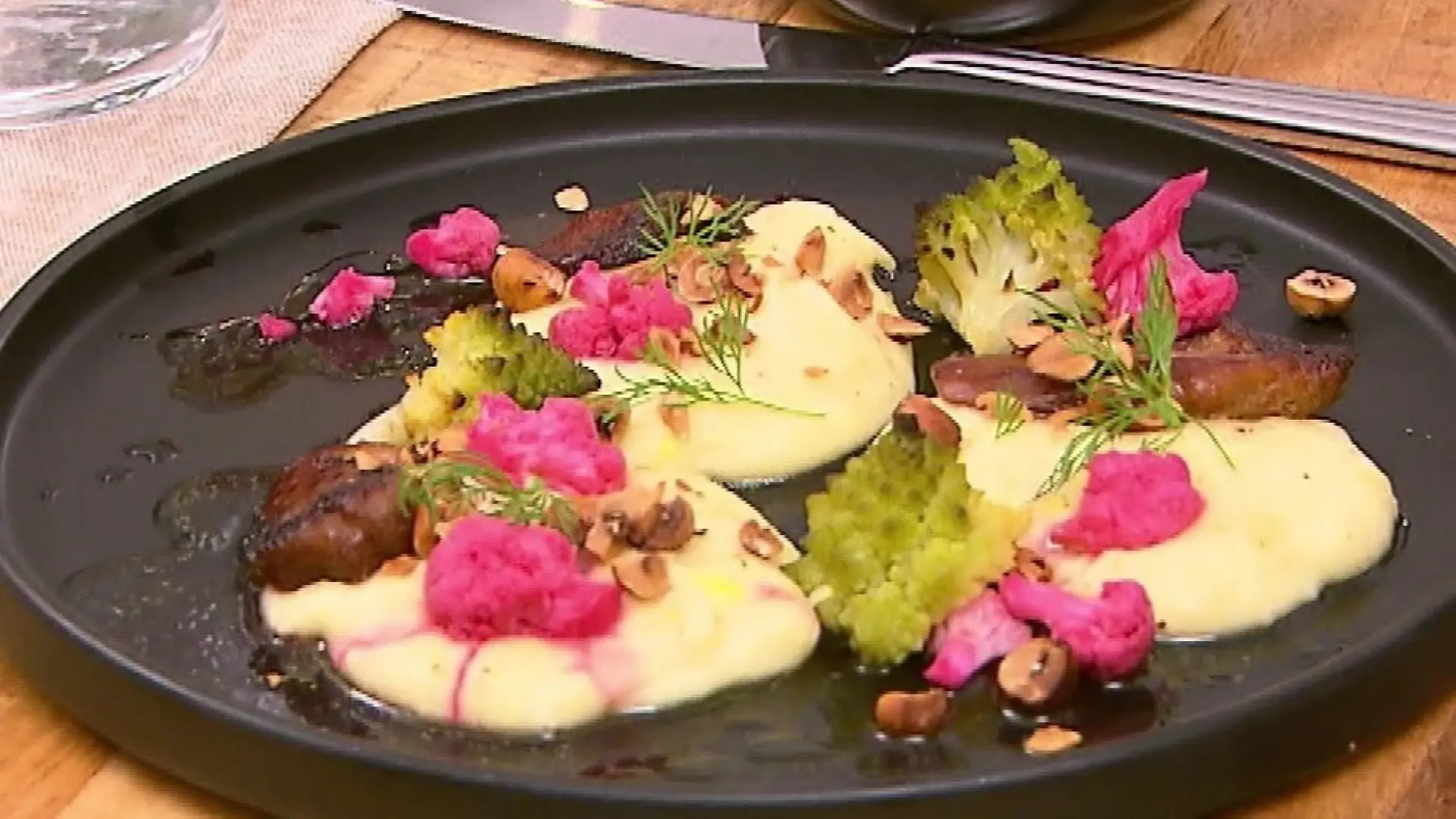 Das perfekte Dinner: Tellerbild von Luisas Hauptspeise