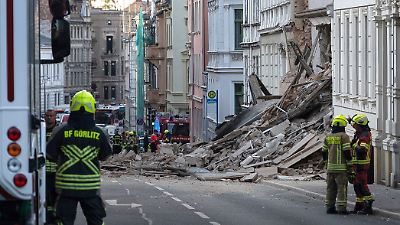 Haus in Görlitz eingestürzt – Einsatzkräfte suchen nach Vermissten