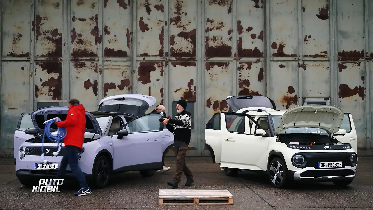 Platz im Mini-Stromer: Wie viel Raum bieten Inster und Firefly?