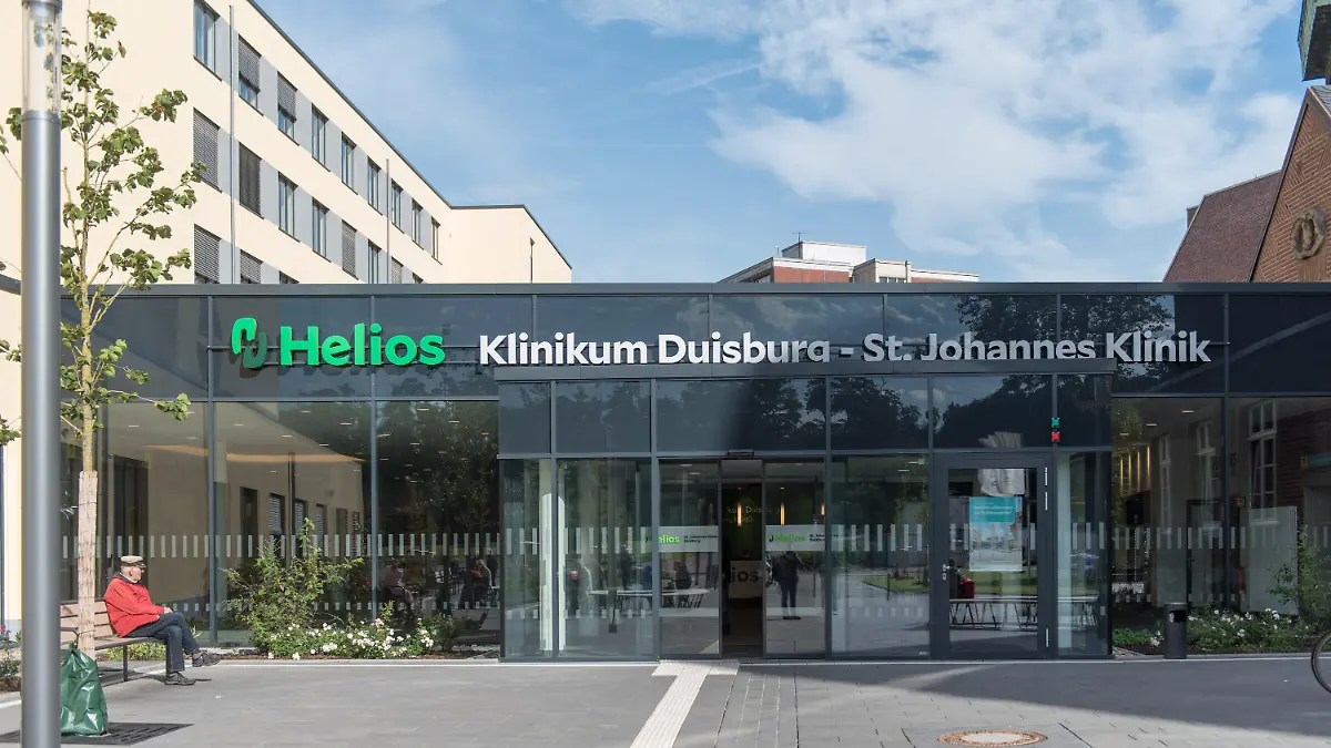 In dem Helios Klinikum in Duisburg ist nachts ein Säugling verschwunden.