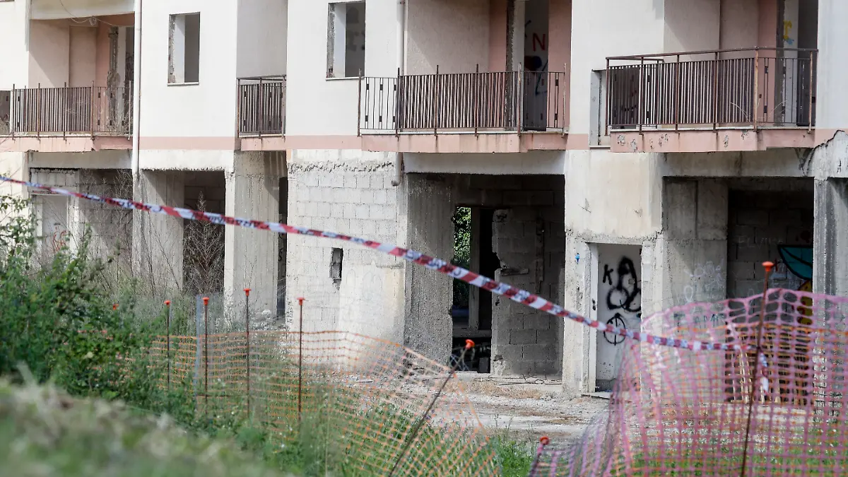 In diesem verlassenen Gebäude wurden die Leichen der beiden Prostituierten gefunden