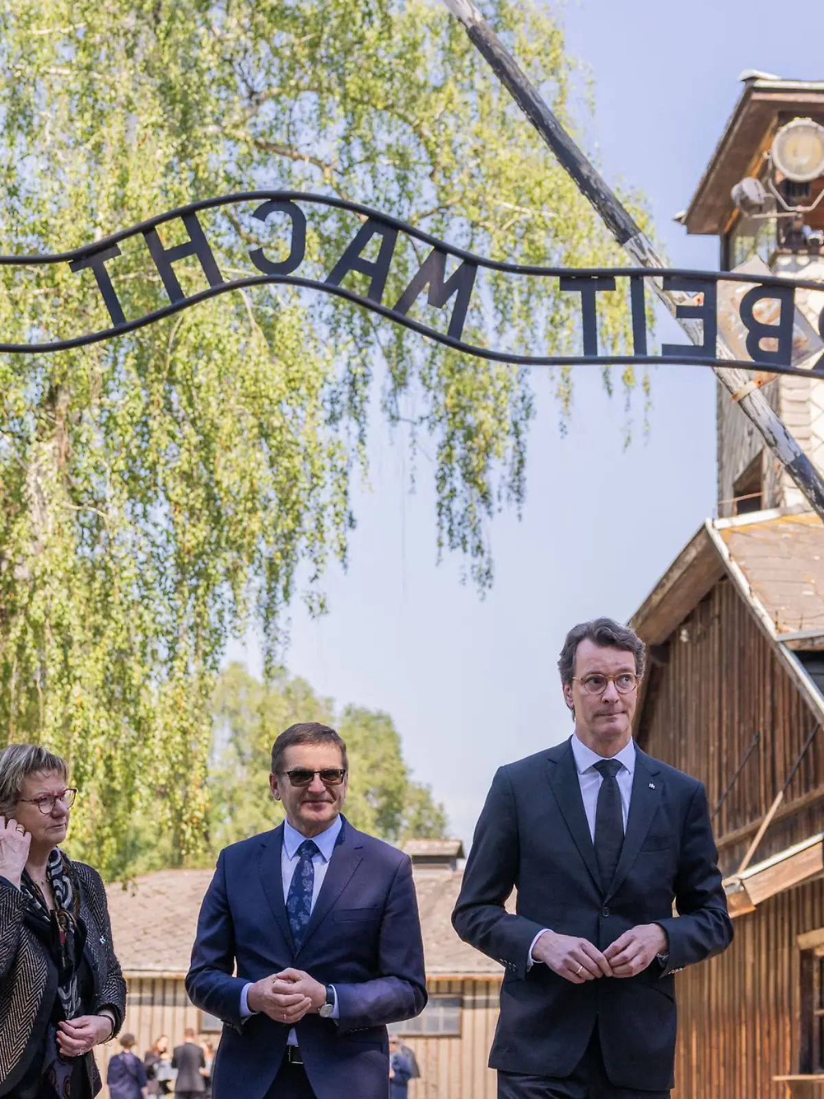 Bild zu: "Wüst im KZ Auschwitz"