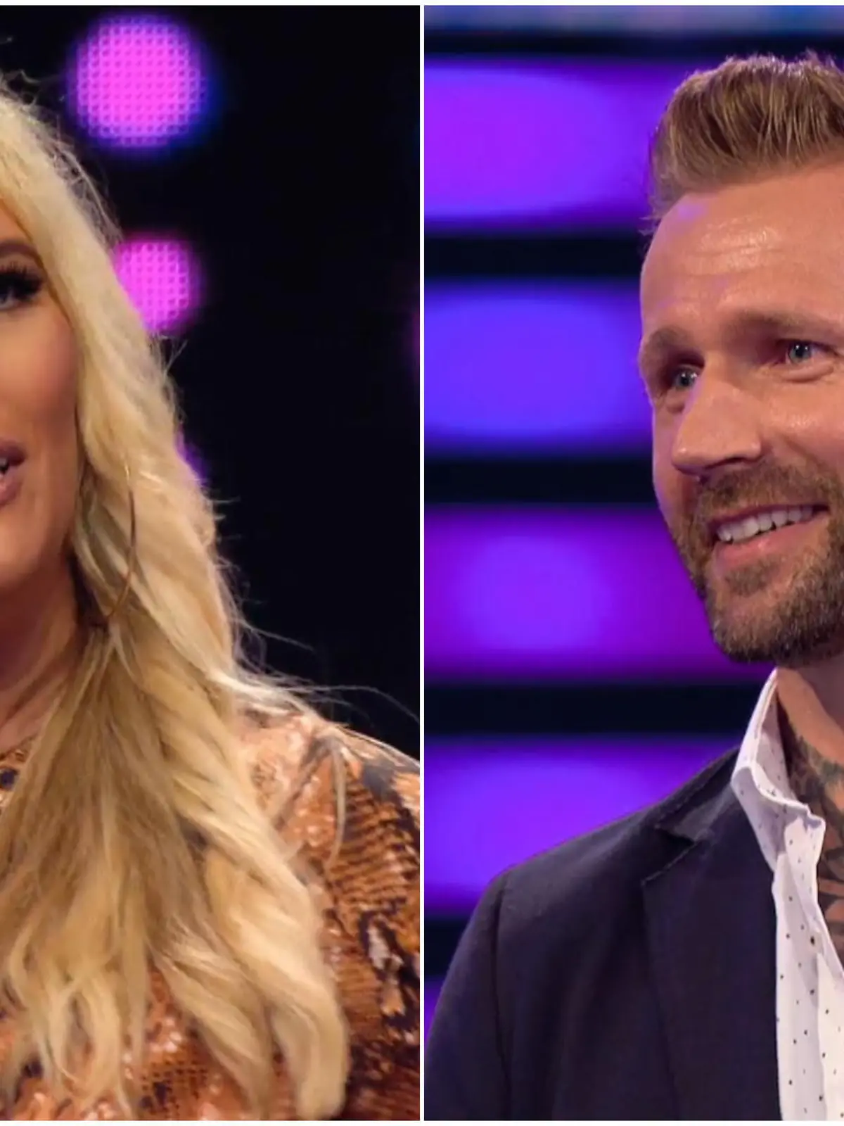 Josi und Ex-Bachelorette-Gewinner Christian Rauch bei „Take Me Out XXL“.