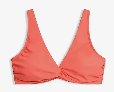 Bustier-Bikinioberteil mit Twistdetail
