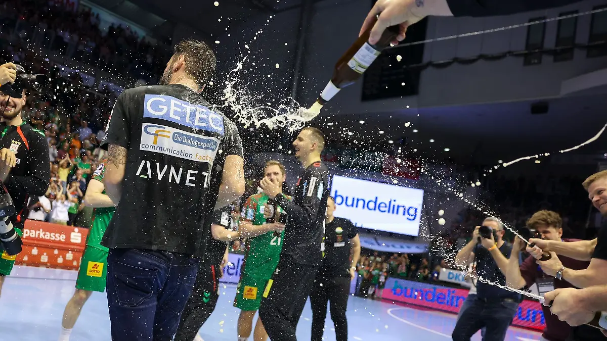 Bennet Wiegert führte den SC Magdeburg zum Meistertitel.
