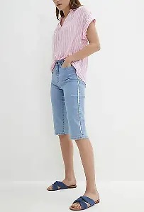 Jeans-Bermuda Slim Fit