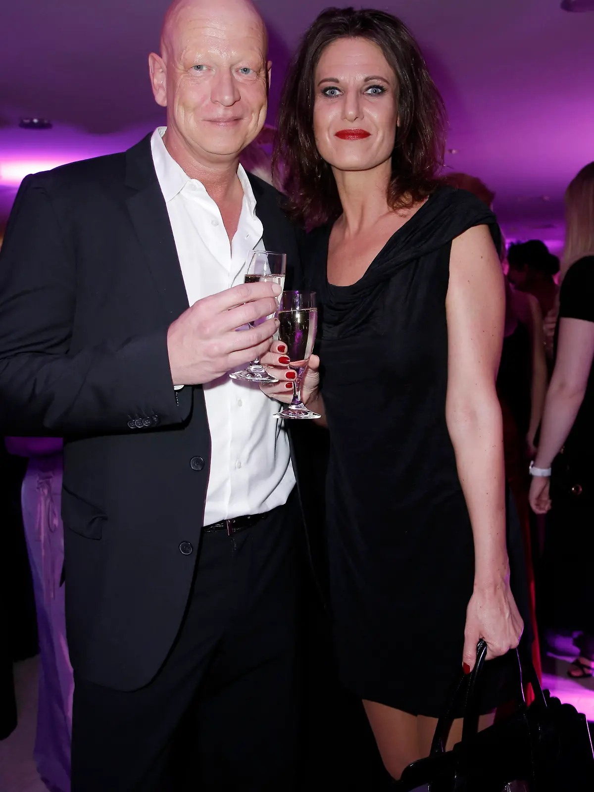 Michael Naseband mit Tanja Flister / Verleihung GLORIA Deutscher Kosmetikpreis im Rahmen BEAUTY DÜSSELDORF am 21. März 2