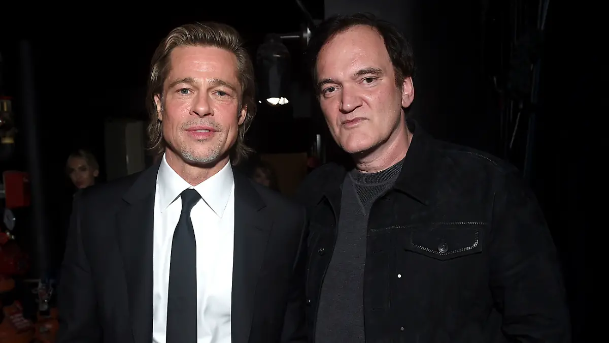 Brad Pitt und Quentin Tarantino im Januar 2020 in Los Angeles.