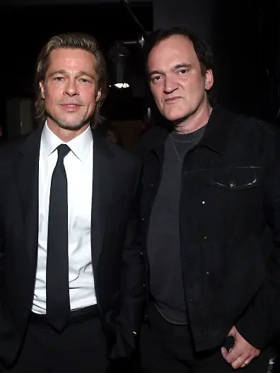 Brad Pitt und Quentin Tarantino im Januar 2020 in Los Angeles.