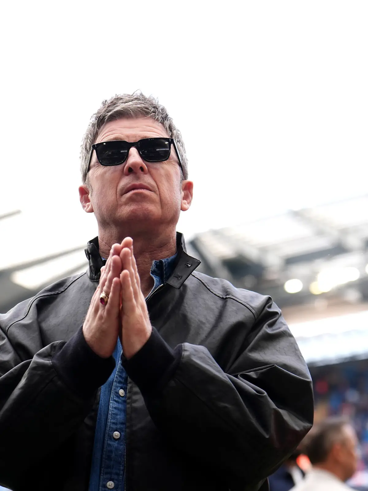 Manchester City v Arsenal - Premier League - Etihad Stadium. Noel Gallagher ahead of the Premier League match at the Etihad Stadium, Manchester. Picture date: Sunday April 19, 2026. Photo credit should read: Martin Rickett/PA Wire. RESTRICTIONS: EDITORIAL USE ONLY No use with unauthorised audio, video, data, fixture lists, club/league logos or "live" services. Online in-match use limited to 120 images, no video emulation. No use in betting, games or single club/league/player publications. URN:84328731