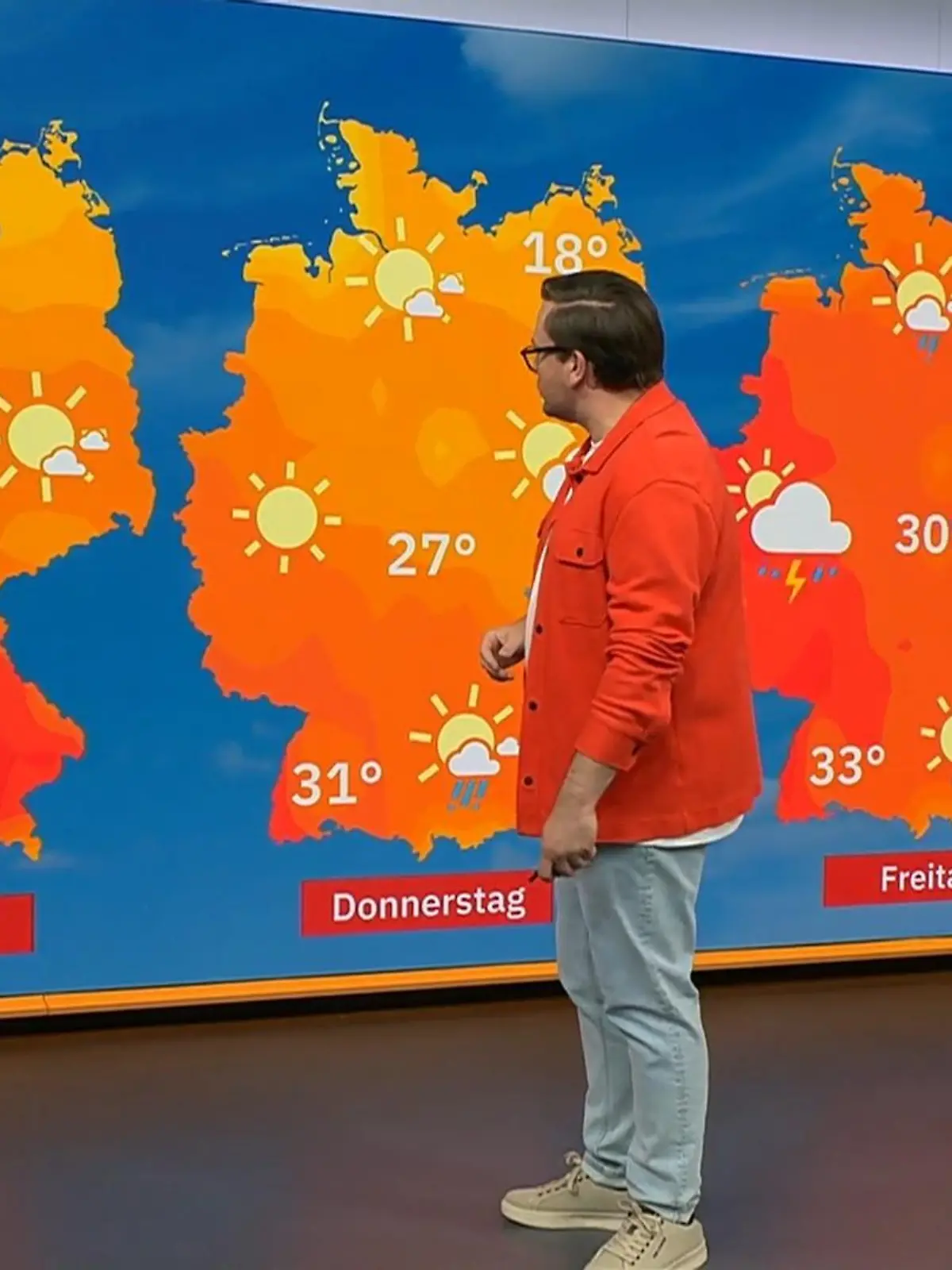 Bild zu: "Aktuelle Vorhersage"