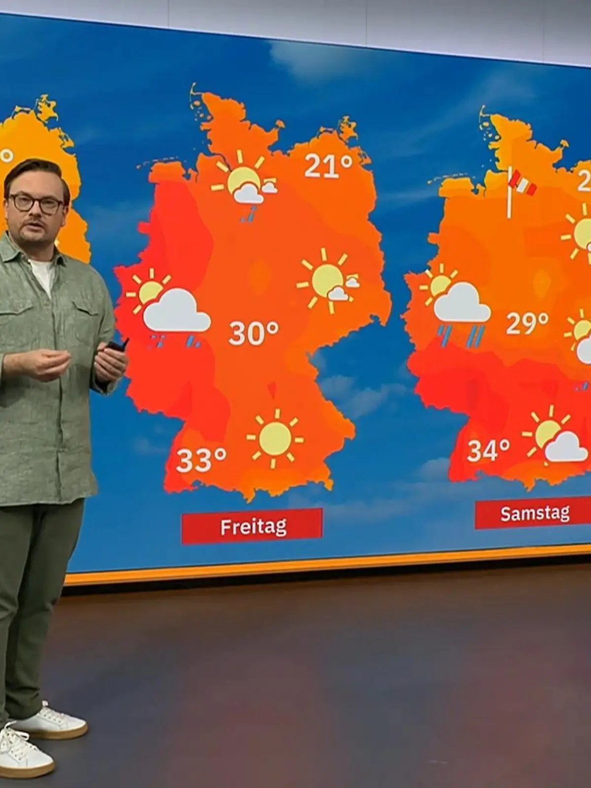 Bild zu: "Aktuelle Vorhersage"