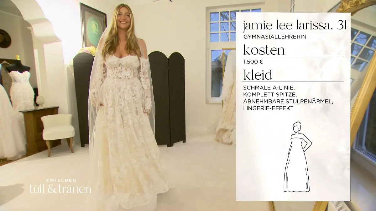 Fällt jetzt die endgültige Entscheidung bei Braut Jamie? Schleier-Bonus
