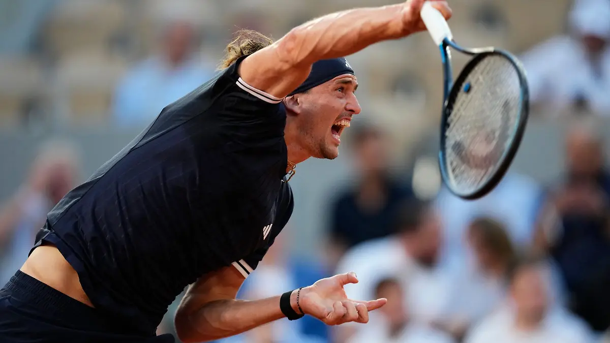 Auf seinen Aufschlag war mal wieder Verlass: Alexander Zverev.