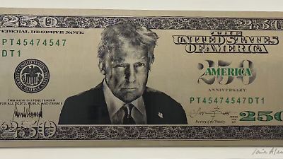 US-Regierung will neuen 250-Dollar-Schein herausgeben – mit Donald Trump als Motiv