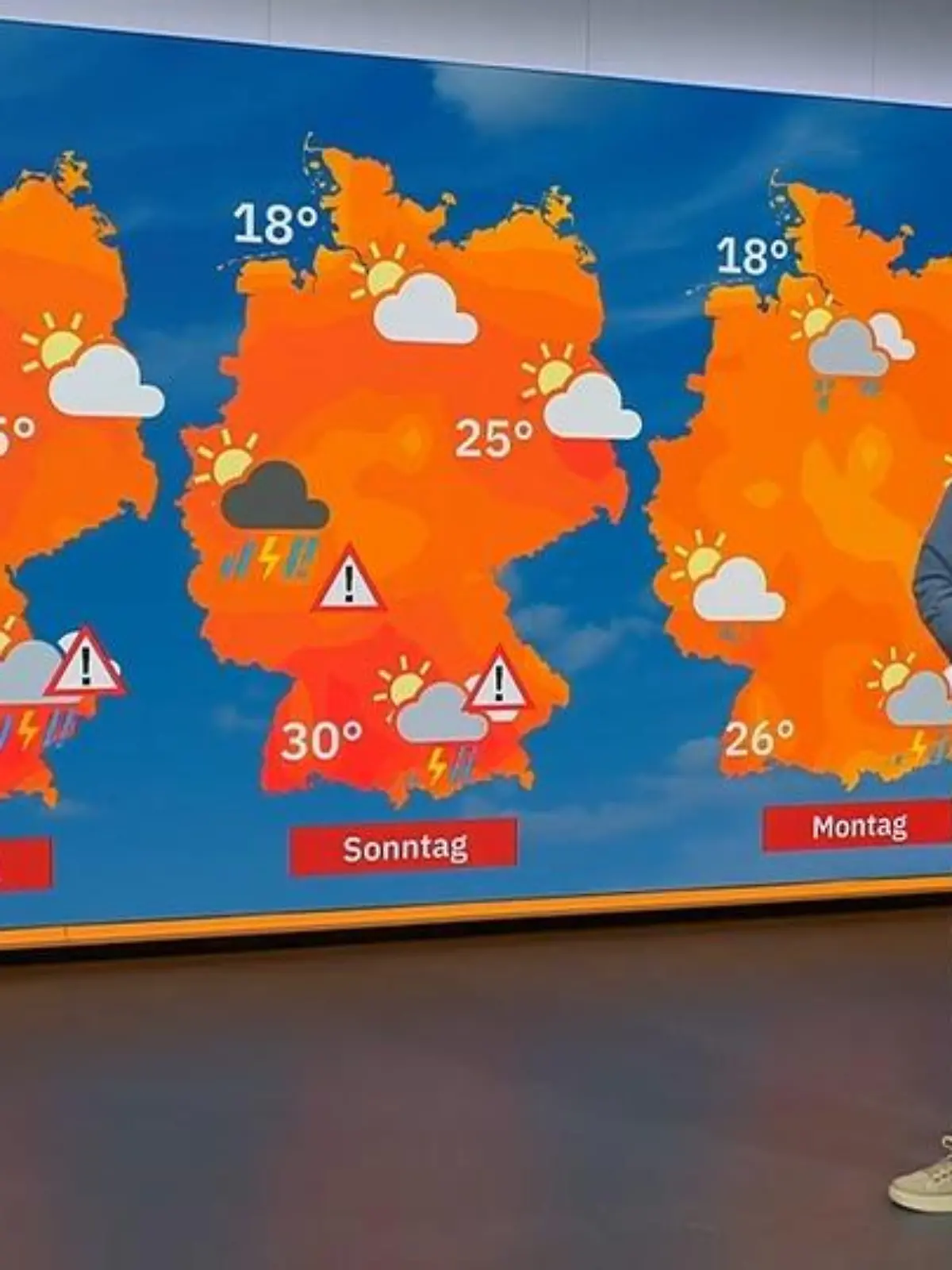 Bild zu: "Aktuelle Wettervorhersage"