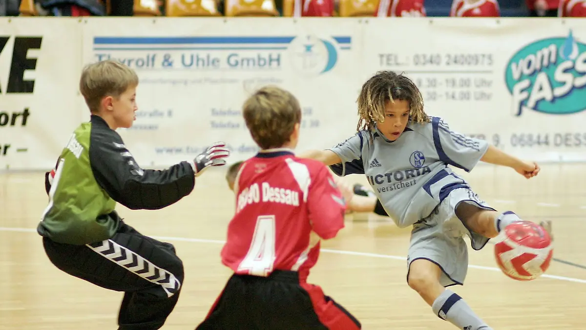 Leroy Sané
als Kind