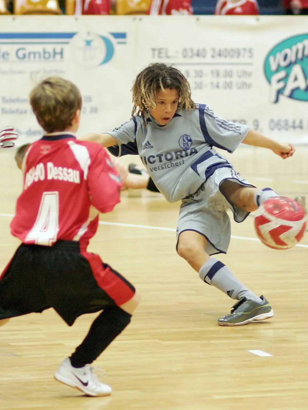 Leroy Sané
als Kind