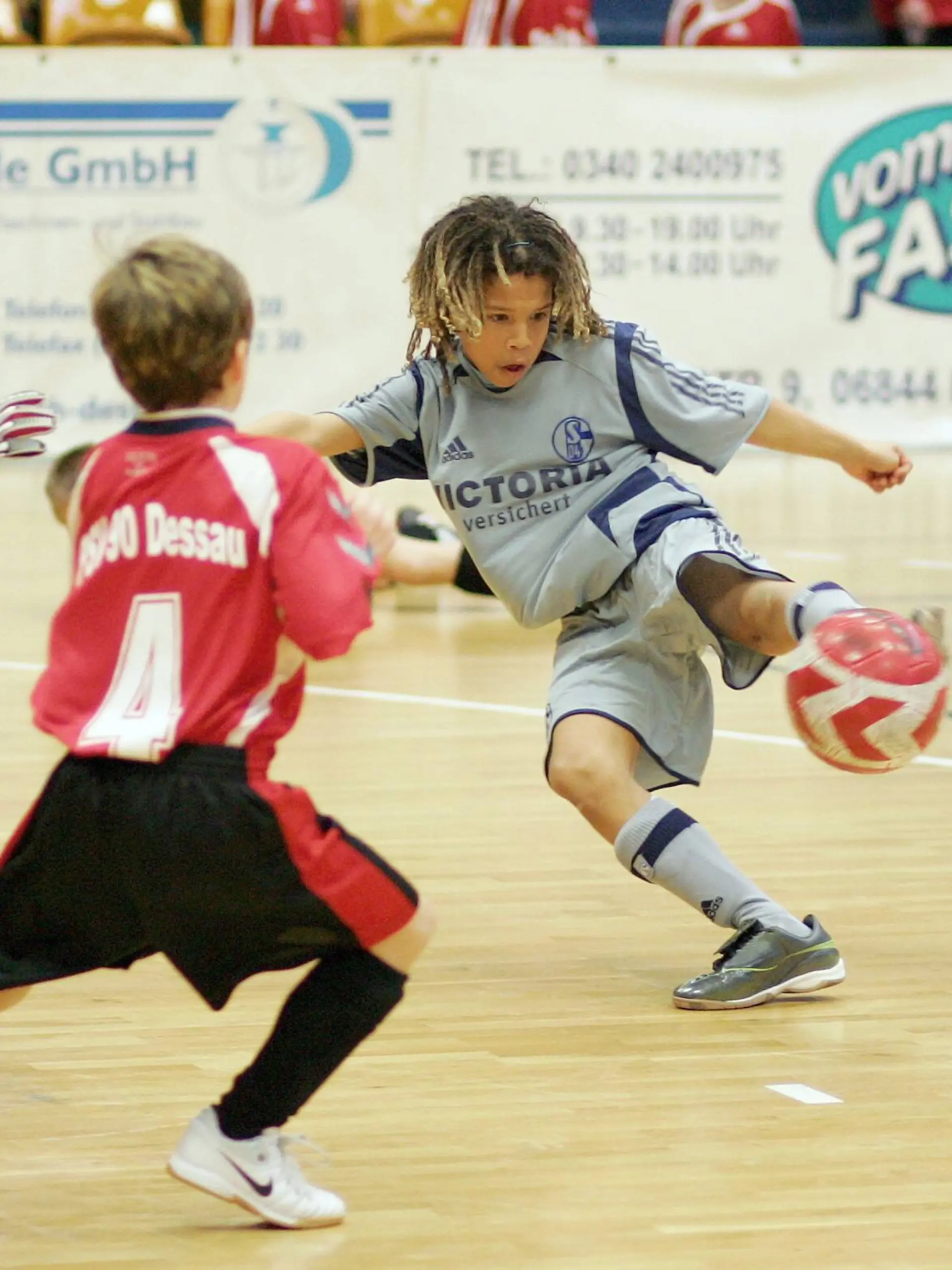 Leroy Sané
 als Kind