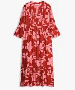 Maxikleid mit Blumenmuster