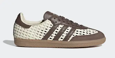 Samba OG Schuh in Cream White / Earth Strata / Gold Metallic
