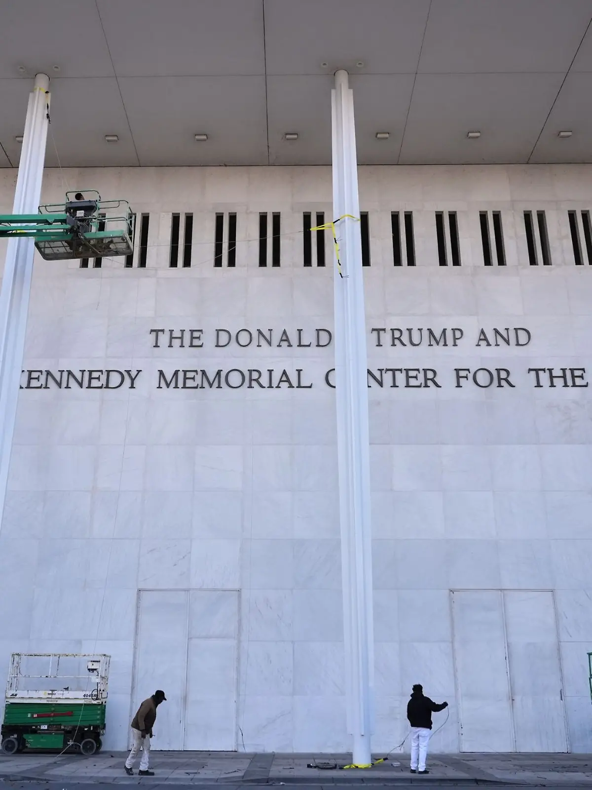 Der Name Trump muss wieder verschwinden (Archivbild).
