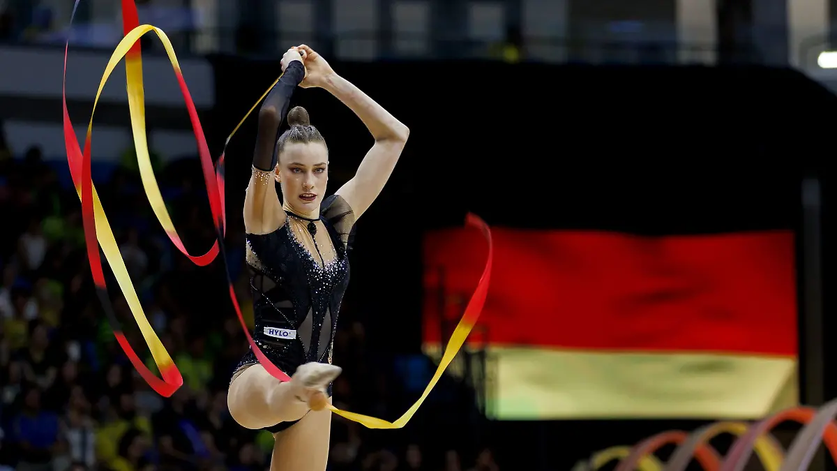 Darja Varfolomeev ist erstmals Mehrkampf-Europameisterin. (Archivbild)