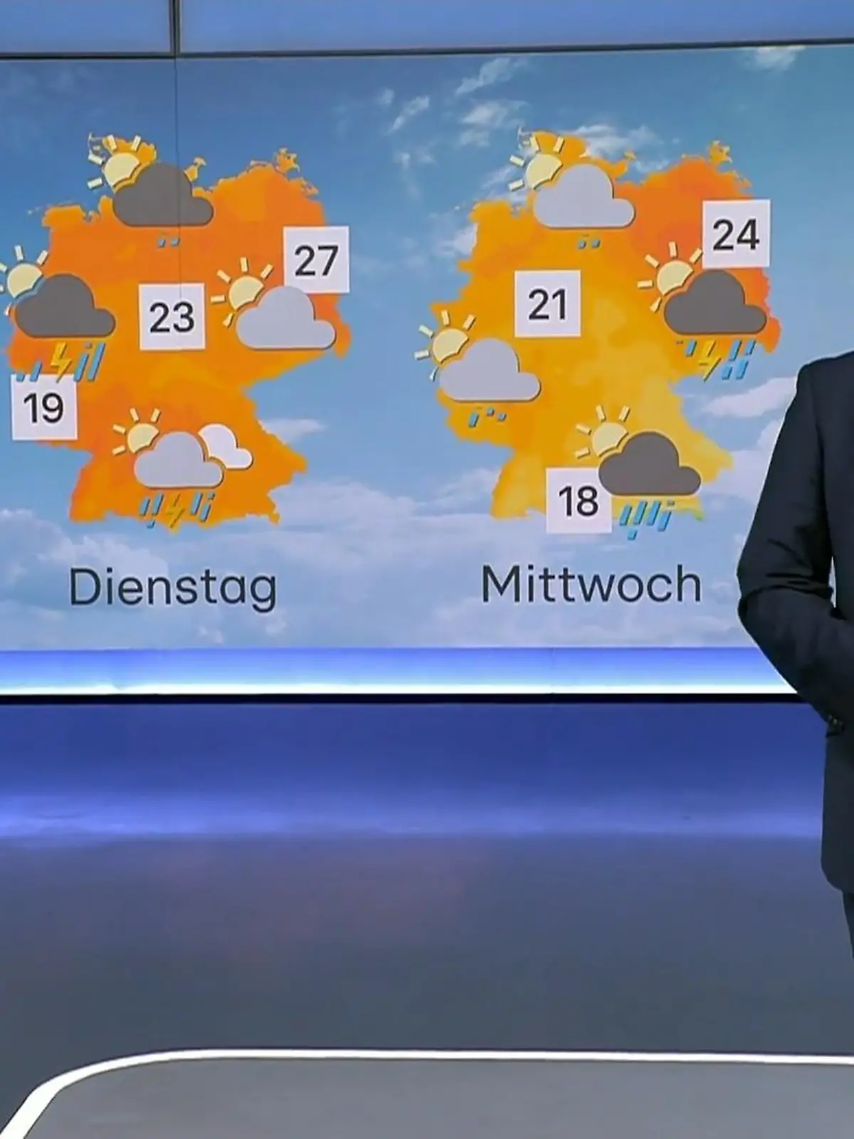 Bild zu: "Aktuelle Wettervorhersage"