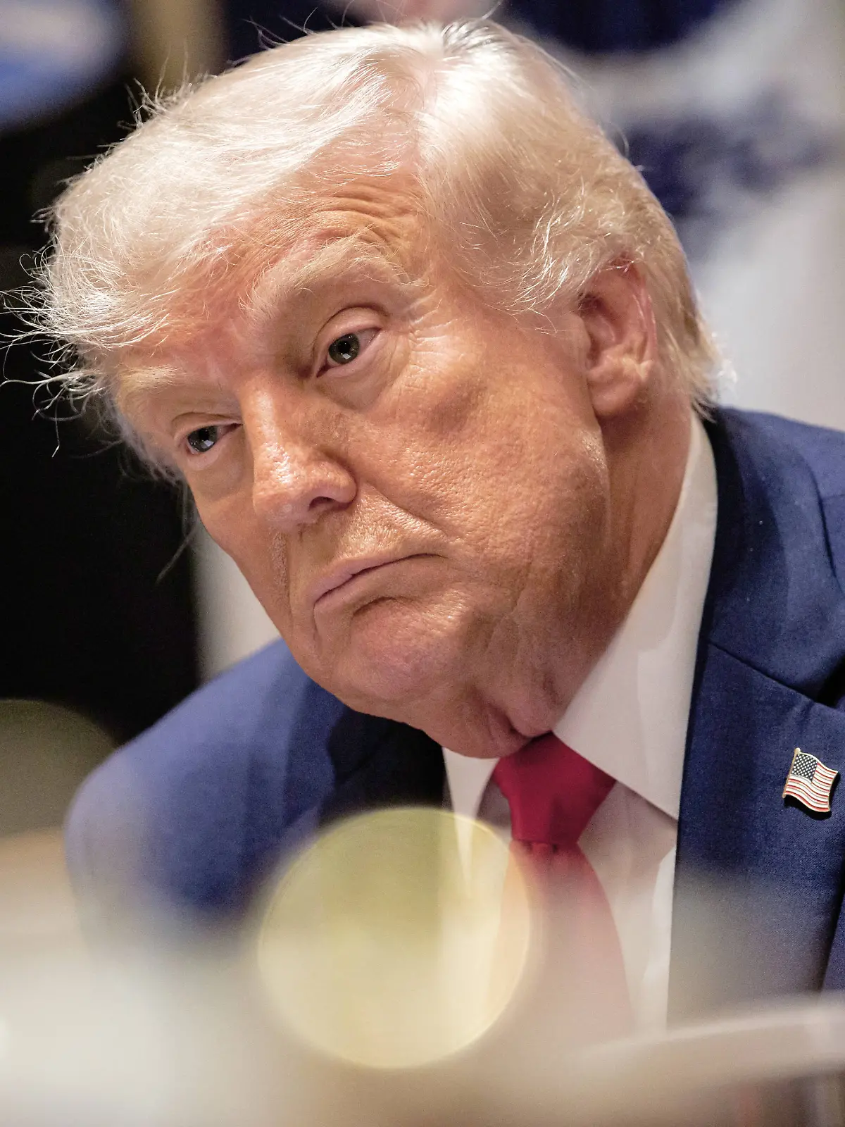 United States President Donald J Trump holds a Cabinet meeting in the Cabinet Room of the White House in Washington, DC, USA, on May 27, 2026. Trump is holding the meeting with members of his Cabinet as the US and Iran creep closer to a deal. Copyright: xSamuelxCorumx/xPoolxviaxCNPx/MediaPucnhx