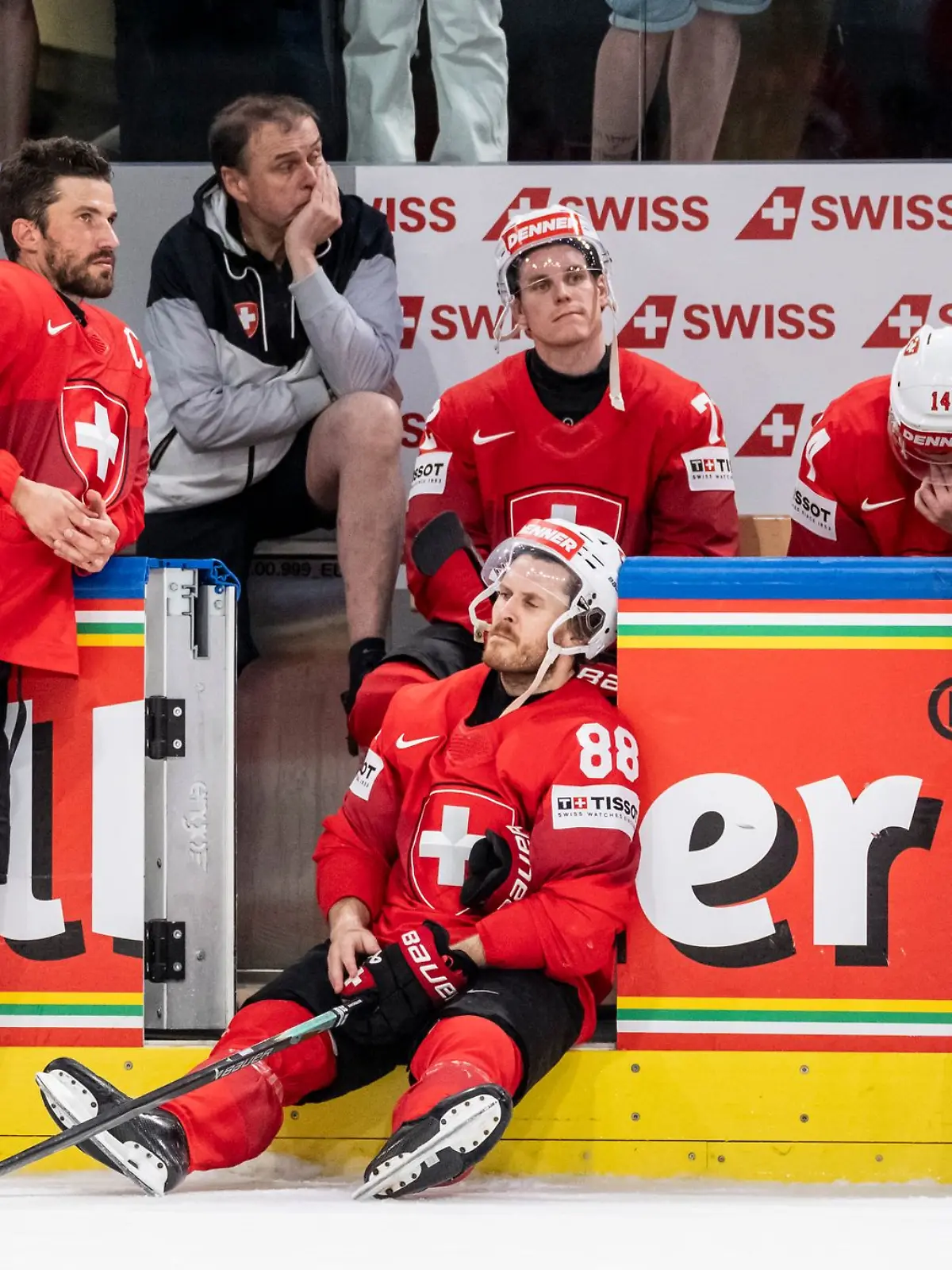 Bild zu: "Finalfluch hält an: Schweiz nur «Weltmeister der Herzen»"
