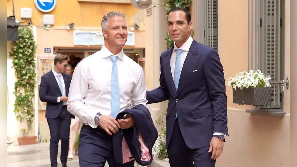 Ralf Schumacher heiratet Étienne Bousquet-Cassagne in Saint-Tropez