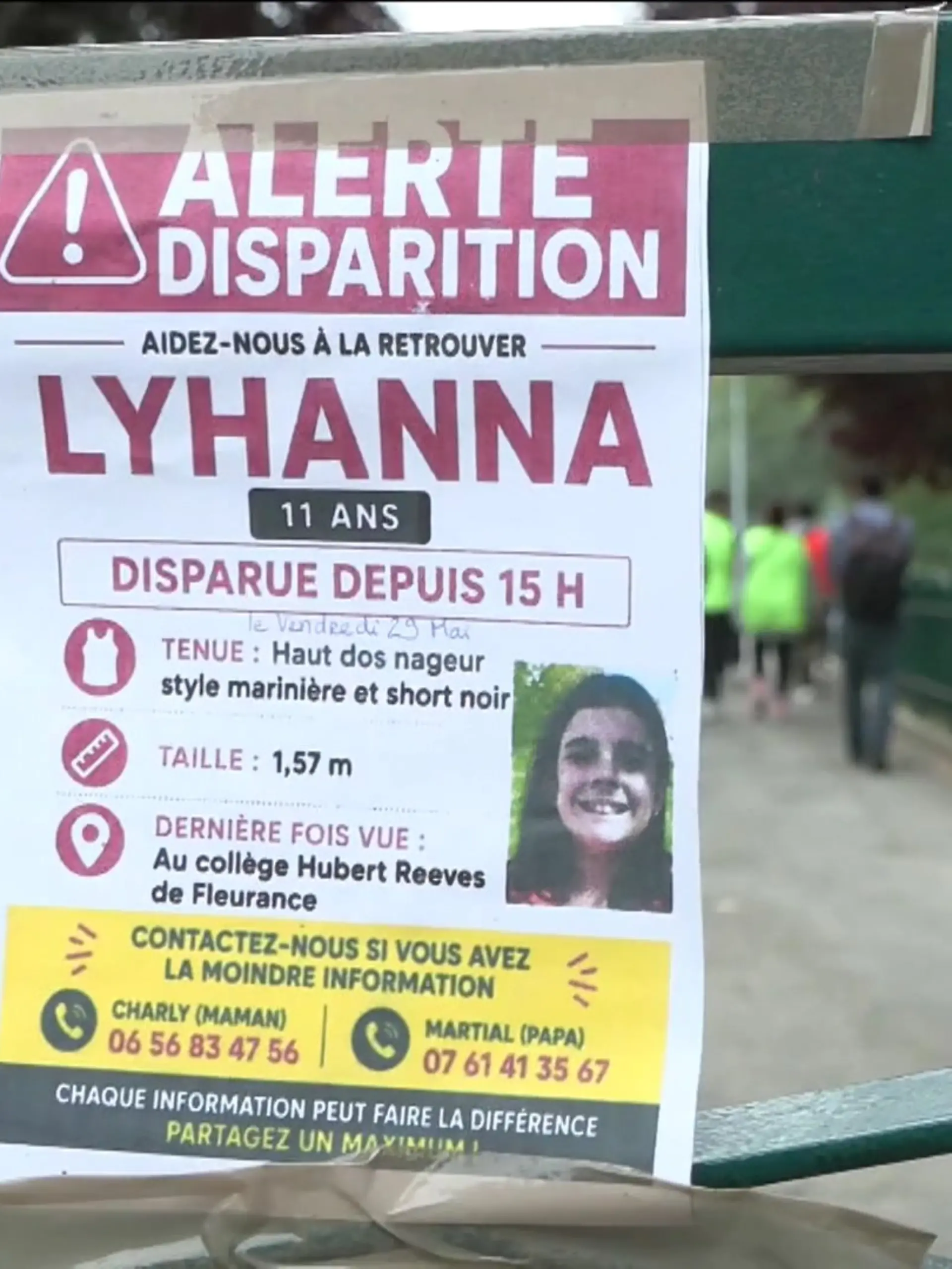 Lyhanna, wo steckst du bloß? Der mysteriöse Fall um die vermisste Elfjährige beschäftigt derzeit ganz Frankreich: Die Schülerin wird am vergangenen Freitag (29. Mai) gegen 15 Uhr zuletzt gesehen – im Auto des Vaters ihrer besten Freundin. 