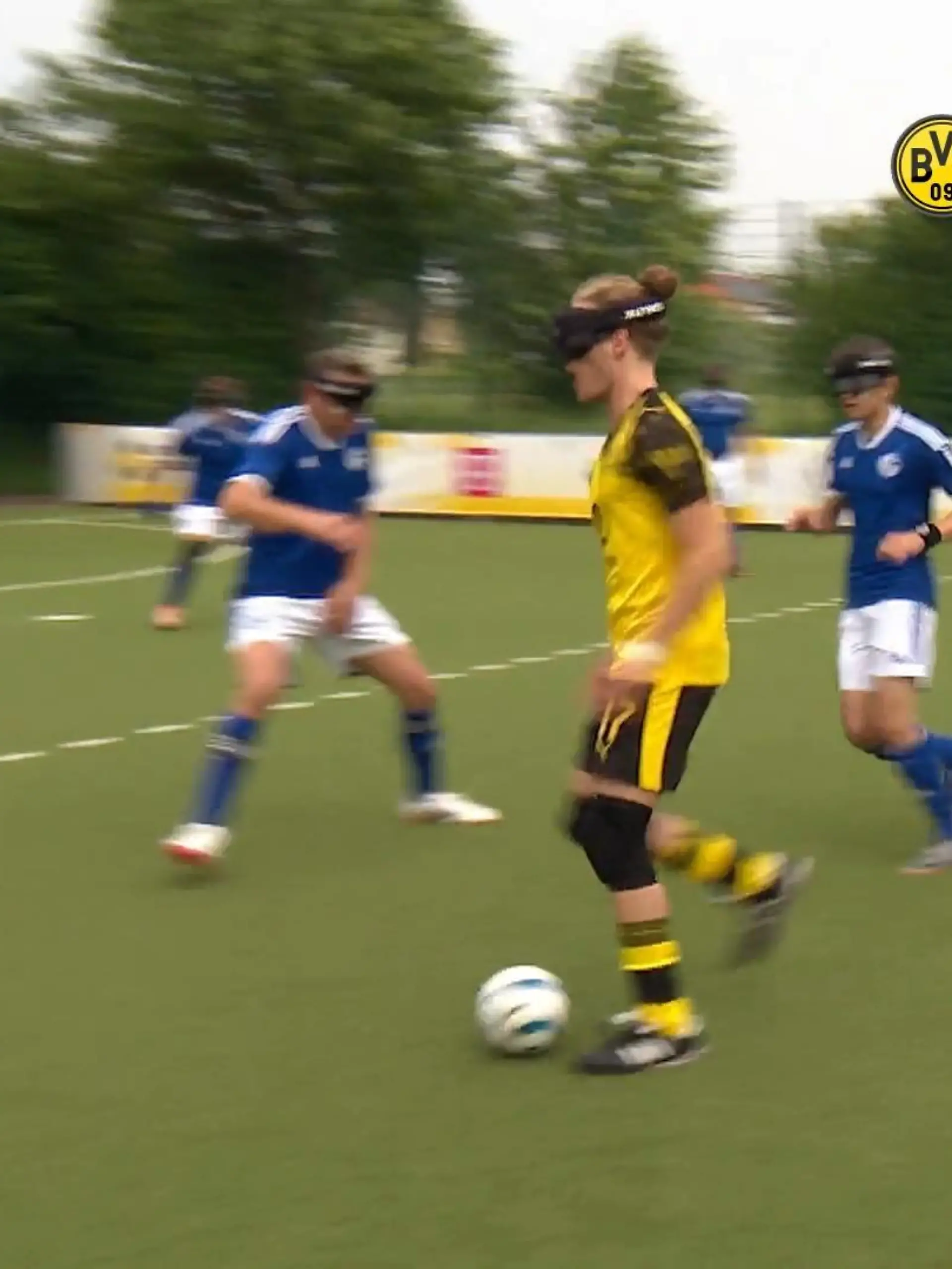 Bild zu: "Revierderby im Blindenfußball"