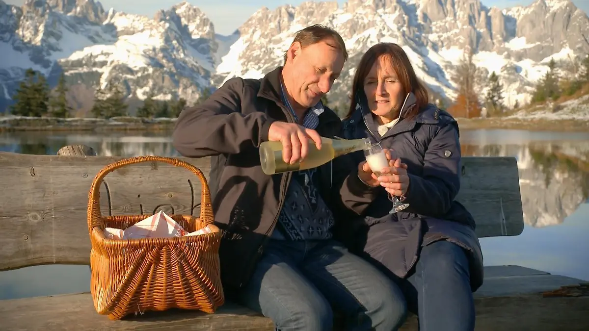 Franz und Silke sprechen offen über ihre Gefühle Liebesglück in den Bergen