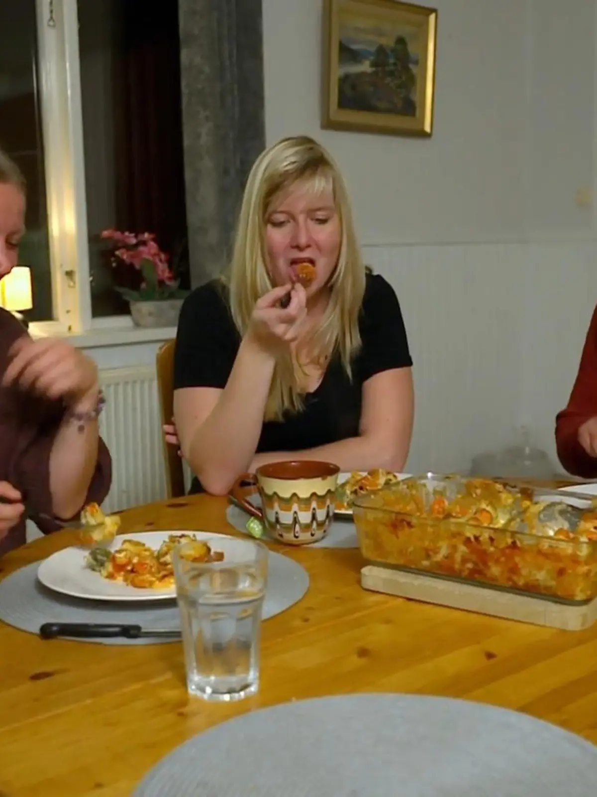 Bild zu: "Das erste gemeinsame Abendessen bei Florian"