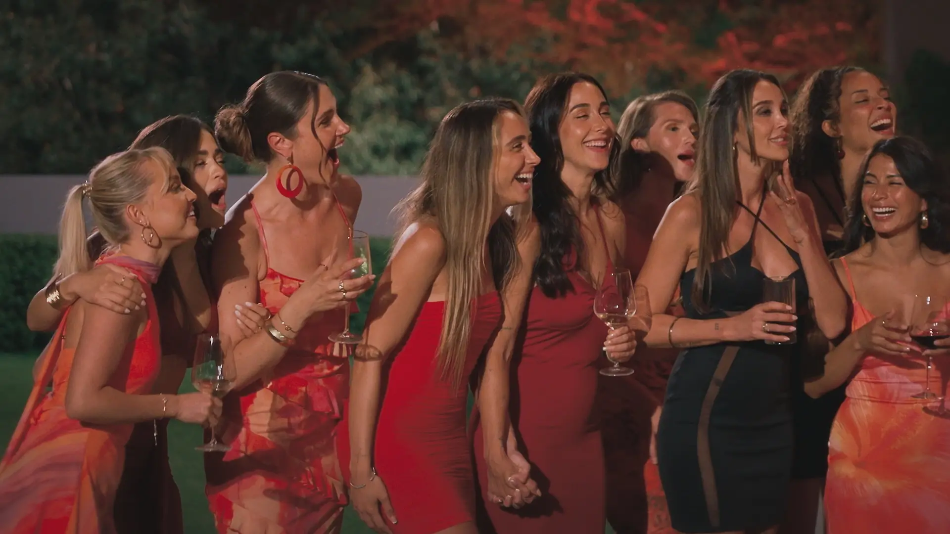 Die Kandidatinnen in der „Nacht der Rosen”