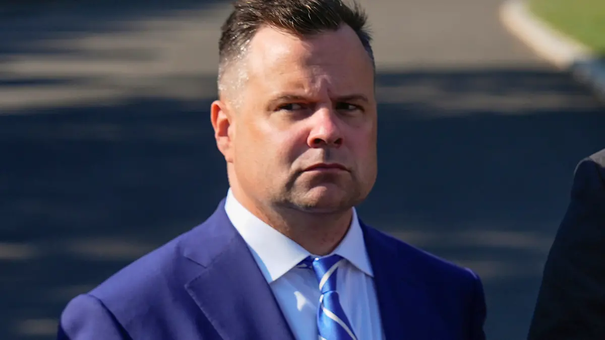 FILE - Director of the Federal Housing Finance Agency Bill Pulte, speaks to reporters at the White House, July 24, 2025, in Washington. (AP Photo/Julia Demaree Nikhinson, File)