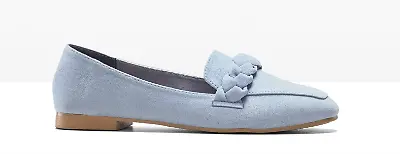 Loafer mit Flechtdetails