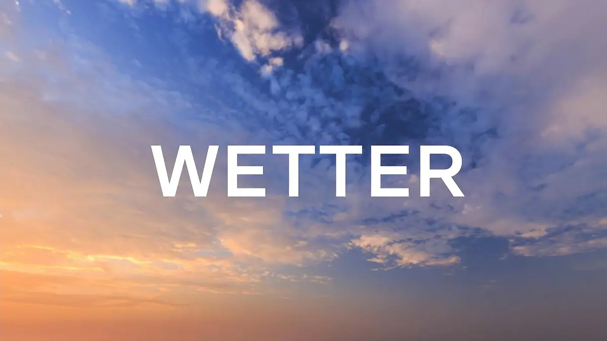 Aktuelle Wettervorhersage 