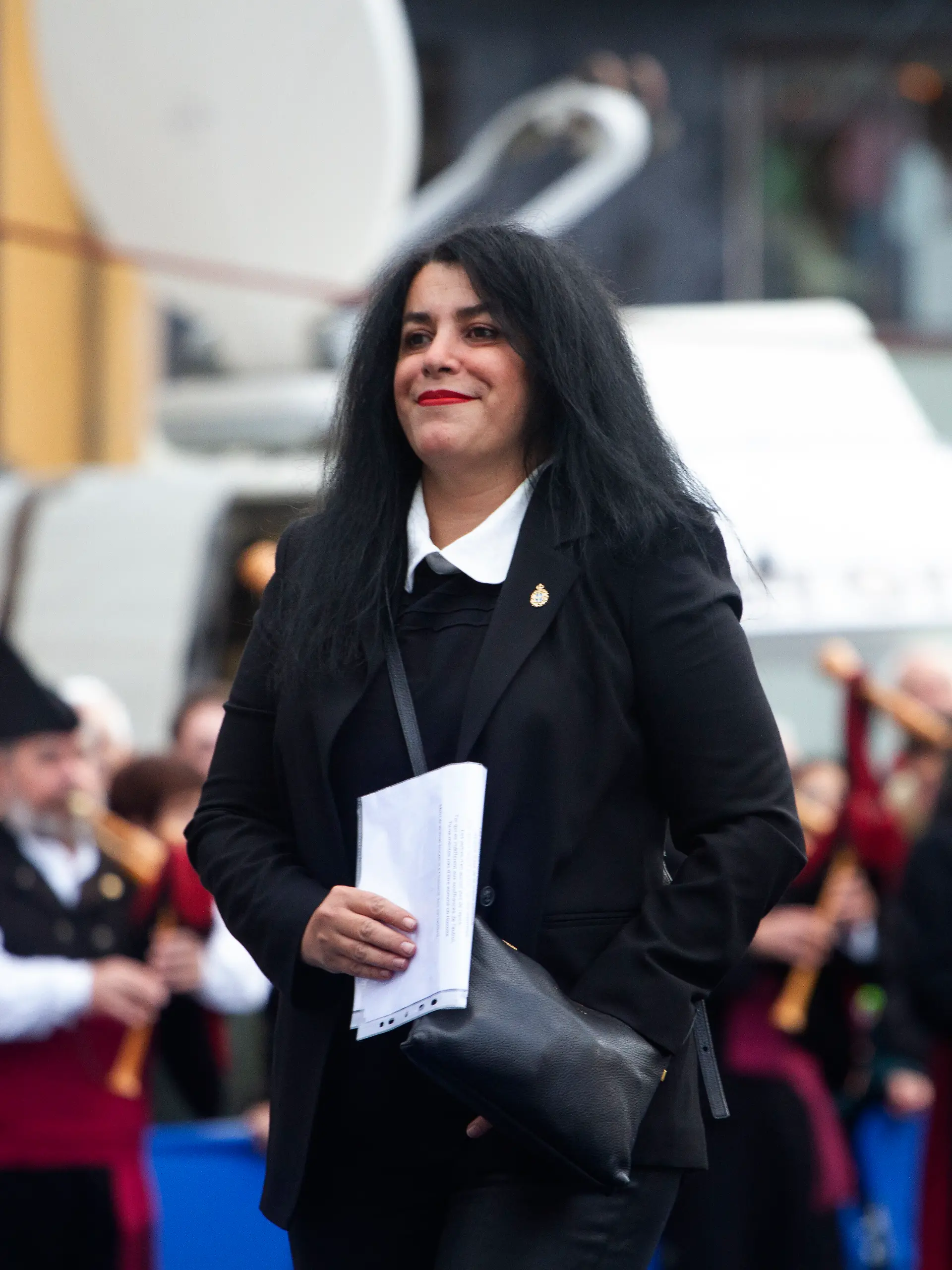 Marjane Satrapi, Princess of Asturias Award for Communication and Humanities in Oviedo at the last day of Princess of Asturias awards. The Princess of Asturias Awards have ended in Oviedo after two weeks of events and the presence of the Spanish royal family. (Photo by Mercedes Menendez/Pacific Press)