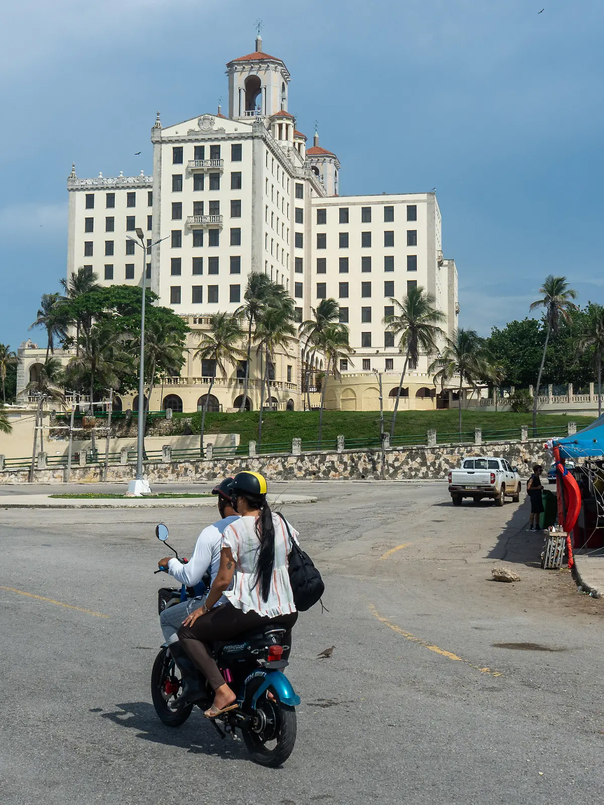 HAVANA, CUBA - JUNE 3: Hotel Nacional de Cuba stands as a landmark state-owned property in Havana as seen in Havana, Cuba, on June 3, 2026. The historic hotel continues operating under Gaviota (GAESA) amid shifting foreign hotel management and tightening U.S. sanctions. Magdalena Chodownik / Anadolu