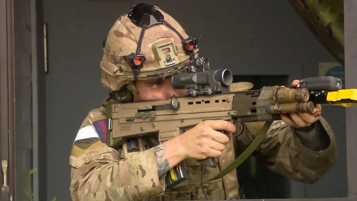 NATO übt in Ostwestfalen für den Ernstfall Training der britischen Armee