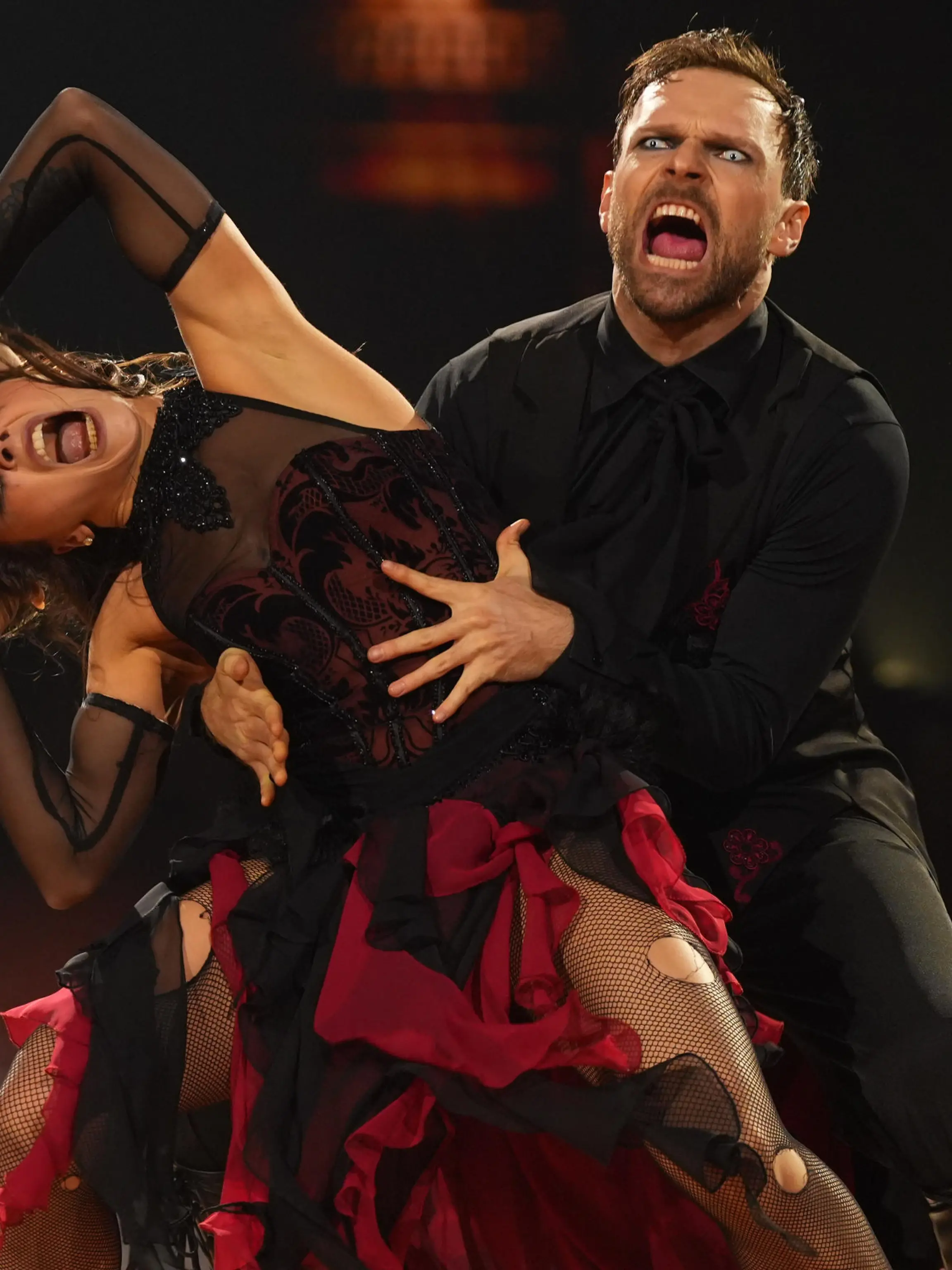 Bild zu: "Anastasia und Vadim begeistern mit Horror-Tango"