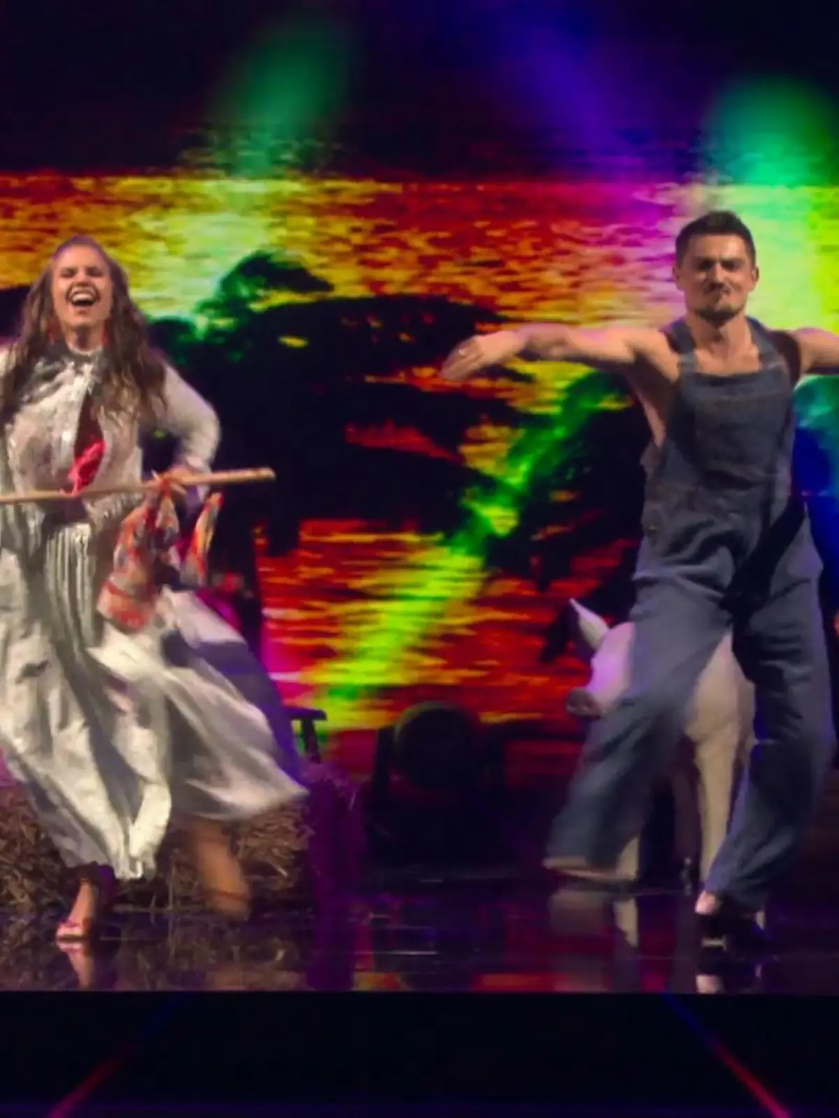 Bild zu: "Mariia Maksina und Zsolt Sándor Cseke verbreiten mit ihrem Cha Cha Cha gute Laune"