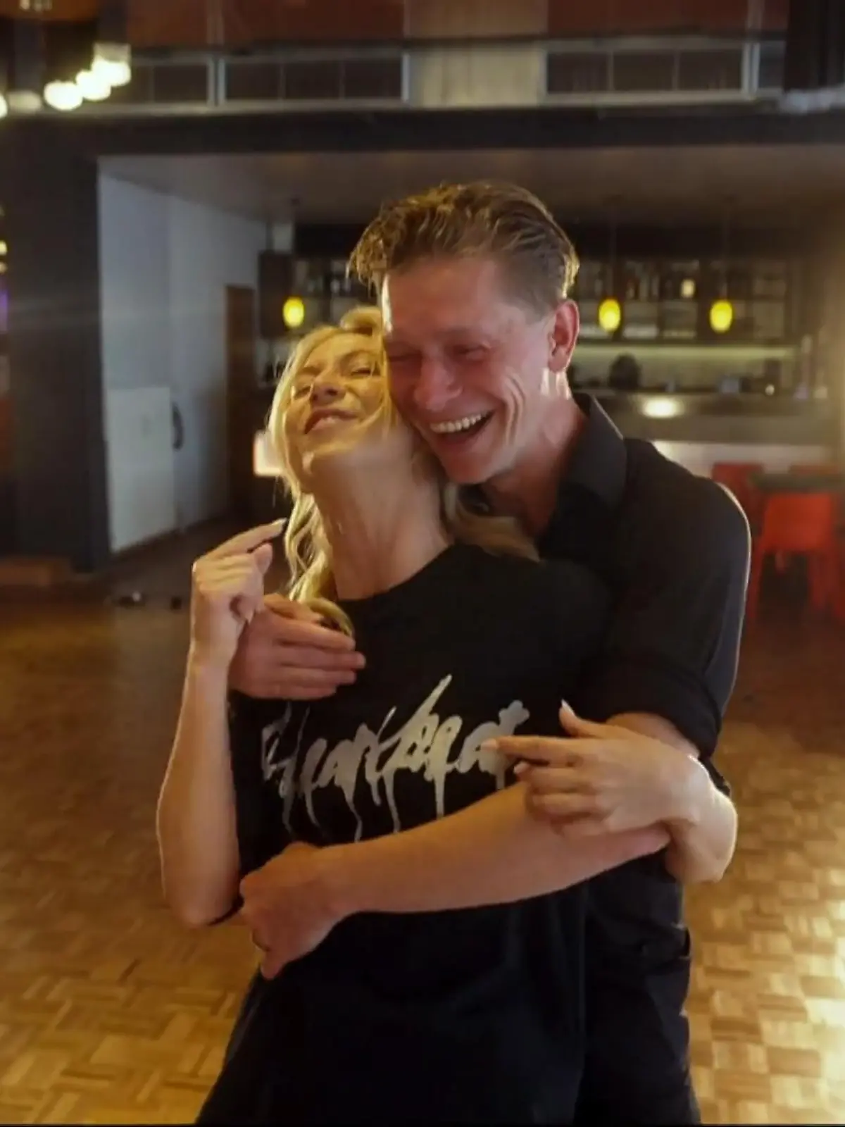 Bild zu: ""Team blond": Kathrin Menzinger und Paul Lorenz kennen sich seit 21 Jahren"
