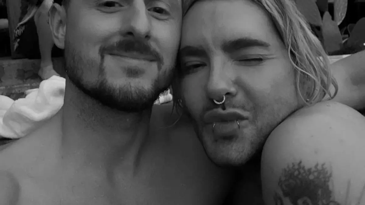 Bill Kaulitz und Jannik Kontalis